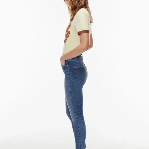 Denim Forum The Lola High Rise Skinny 26L size 27 - Picture 4 of 9